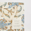Small Hand Block Printed Gift Bags - Blues