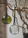 Blown Glass Boules Handmade Baubles Decorations