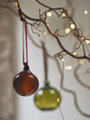 Blown Glass Boules Handmade Baubles Decorations
