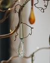 Blown Glass Teardrop Decorations
