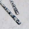 Splatterware Enamel Large Slotted Spoons - The Botanical Candle Co.