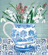 Debbie George's Snowdrop & Season's Greetings Christmas Cards (pack of 6)