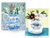 Debbie George's Snowdrop & Season's Greetings Christmas Cards (pack of 6)