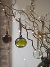 Blown Glass Boules Handmade Baubles Decorations