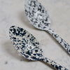 Splatterware Enamel Large Slotted Spoons - The Botanical Candle Co.