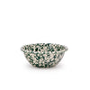 Green & Cream Splatterware Enamel