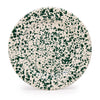 Green & Cream Splatterware Enamel