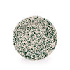 Green & Cream Splatterware Enamel