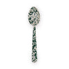 Green & Cream Splatterware Enamel