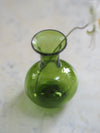 Olive Green Piccola Bud Vase by La Soufflerie