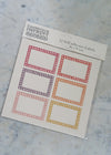 Cambridge Imprint Large Labels (set of 12)