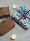 Gift Wrapped Duo of Tealights - The Botanical Candle Co.