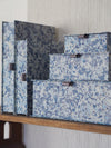 Harris & Jones Boxes in Cornflower Grain