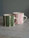 Wonki Ware Large Stripe Mug