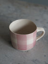 Wonki Ware Gingham Handmade Mugs - The Botanical Candle Co.