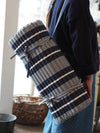 Blue & White Stripe Cotton Beach Roll Mattress