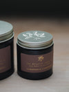 Rosewood & Clementine Soy Candles in Amber Jars - The Botanical Candle Co.