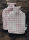 Pink Lambswool Hot Water Bottles by CHICKPEA - The Botanical Candle Co.