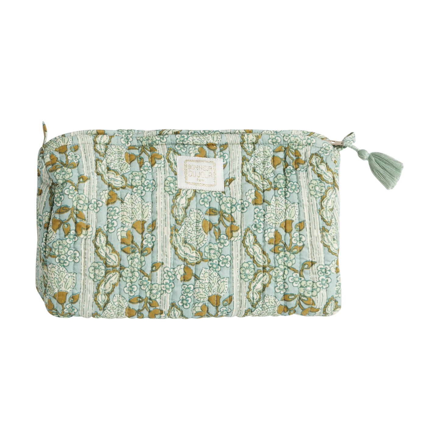 Toiletries Pouch - Jade - The Botanical Candle Co.