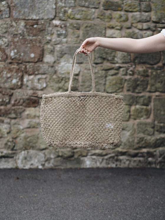 Large Woven Jute Bag
