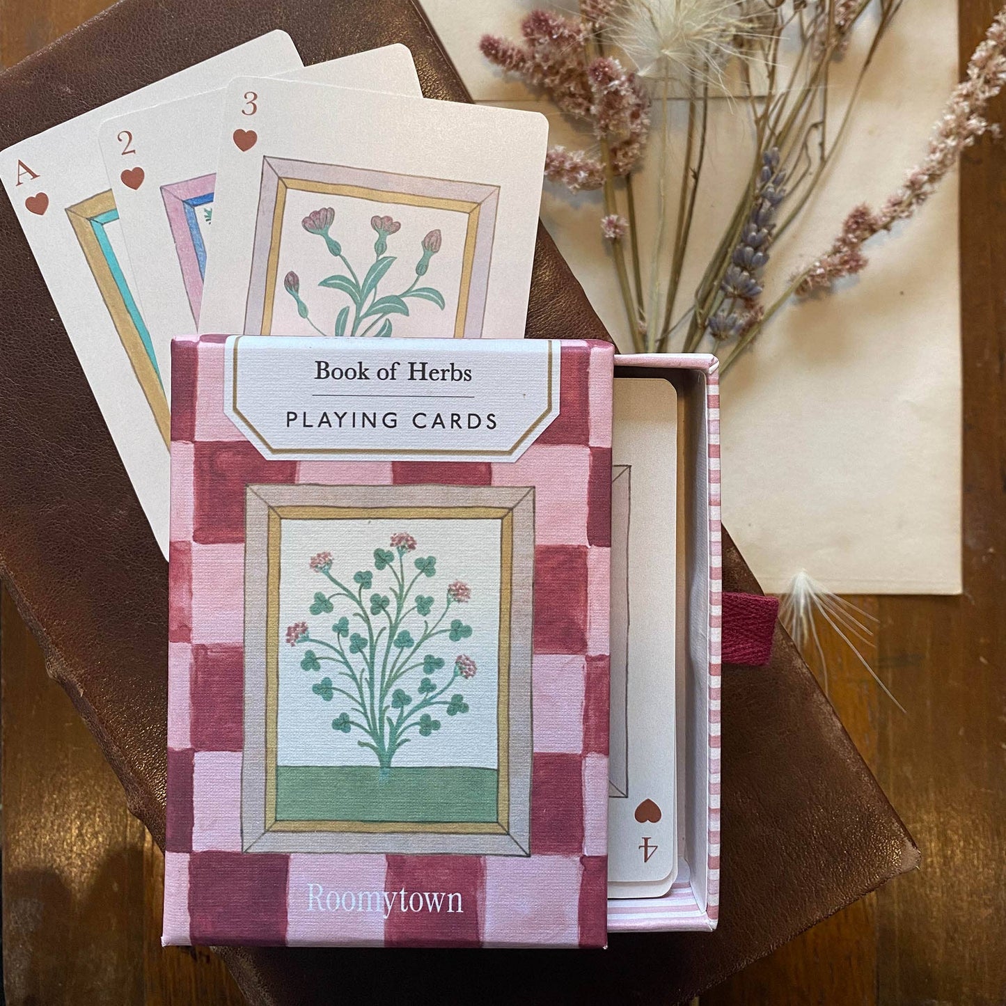 Book of Herbs Single Playing Card Deck - The Botanical Candle Co.