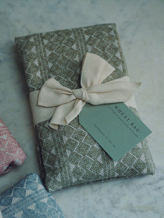 Linen Wheat Bags (Quantock Fabric) - The Botanical Candle Co.