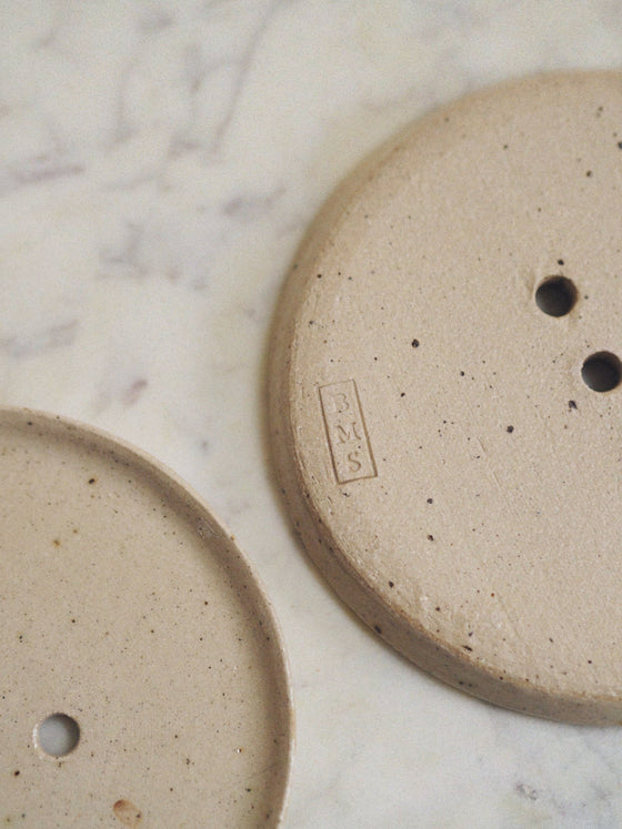 Stoneware Soap Dish - The Botanical Candle Co.