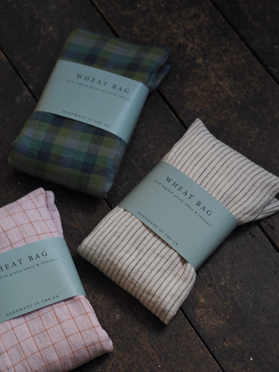 Long Linen Wheat Bags