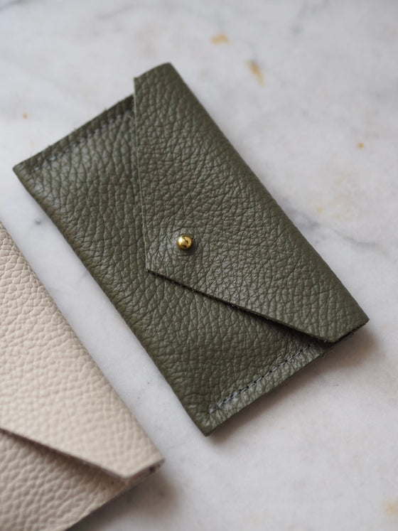 Leather Card Purses by Studio Lowen - The Botanical Candle Co.
