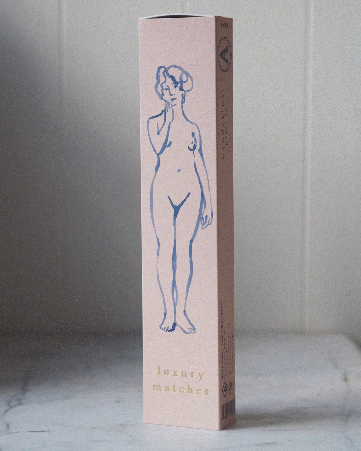 Wanderlust Paper Co. Nude Extra-long Matches - The Botanical Candle Co.