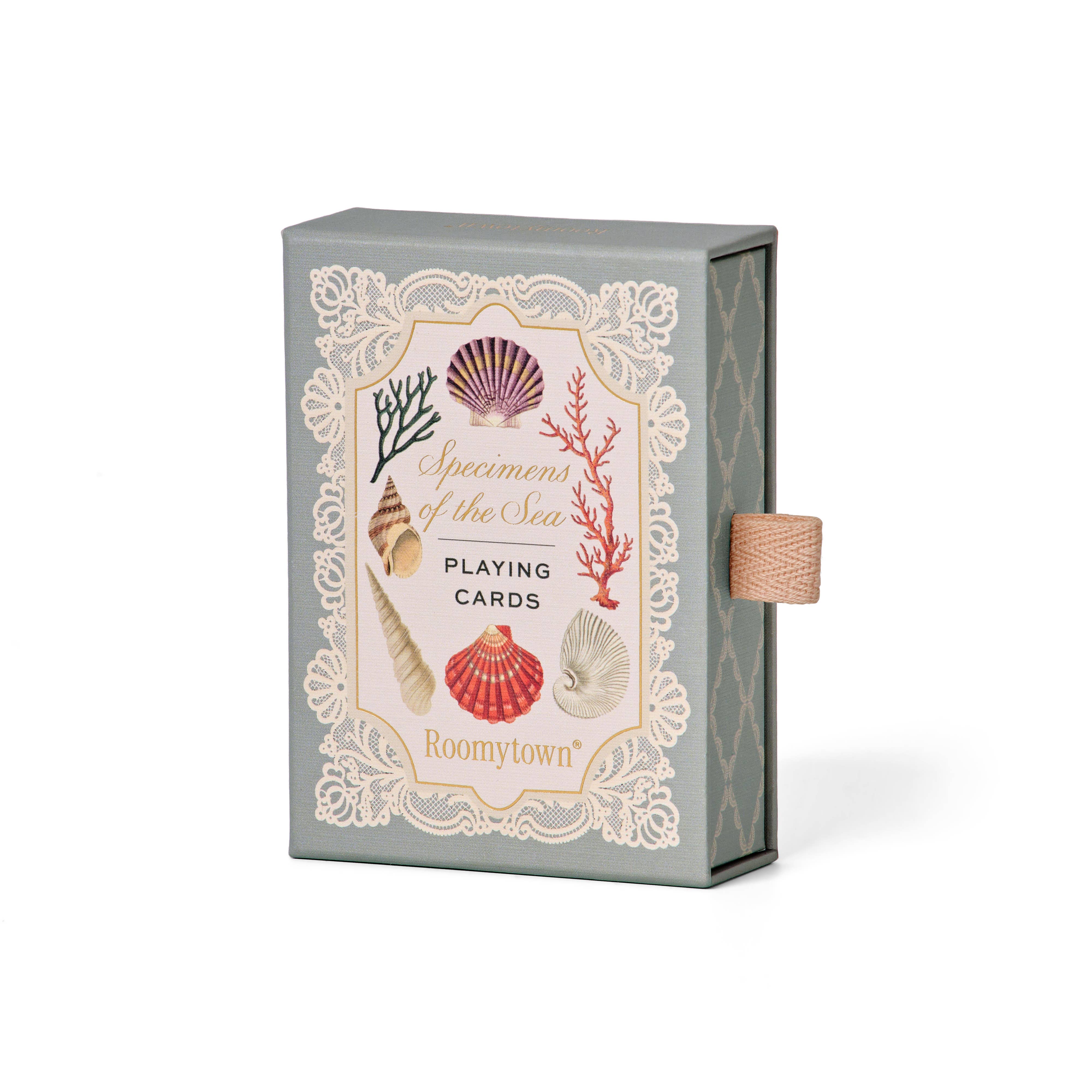 Specimens of the Sea Single Playing Card Deck – The Botanical Candle Co.