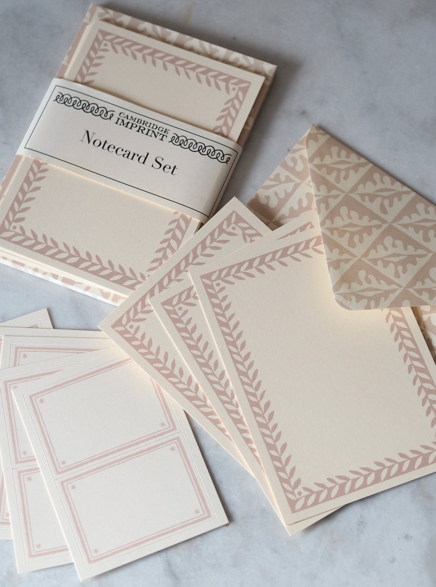 Cambridge Imprint Notecard Set with Envelopes - The Botanical Candle Co.