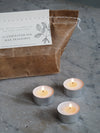 24 Unscented Pure Soy Wax Tealights