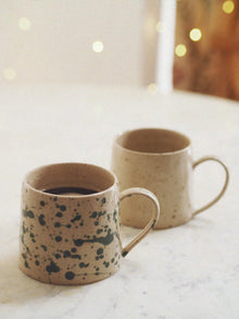  Hand Thrown Stoneware Mugs - The Botanical Candle Co.