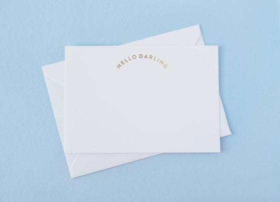 Hello Darling Notecards (Set of 6)