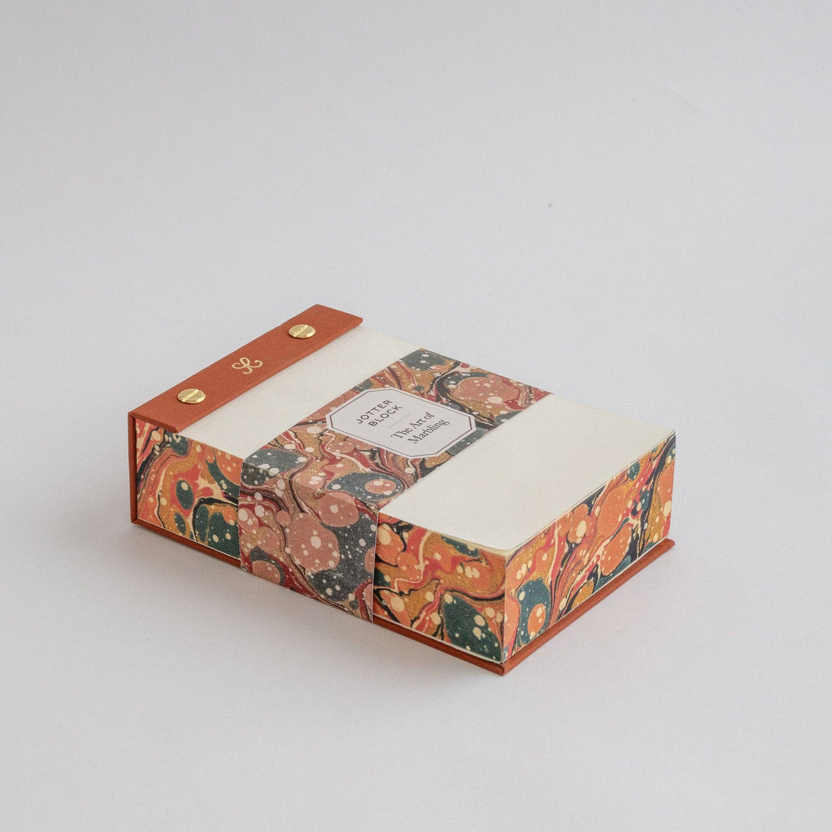 Jotter Block - The Art of Marbling - The Botanical Candle Co.