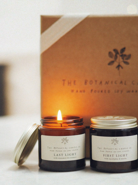 The Winter Light Collection Gift Box - The Botanical Candle Co.