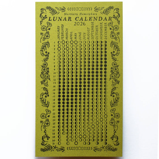 Lunar Calendar for 2026 by Ratbee Press