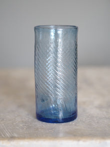  Blue Iced Tea Glass by La Soufflerie - The Botanical Candle Co.