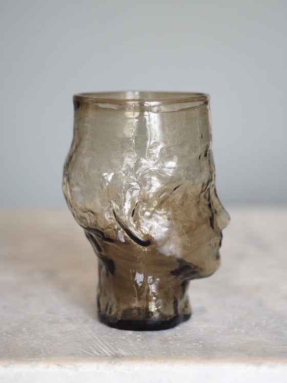 Large Smoke Head Vase by La Soufflerie - The Botanical Candle Co.