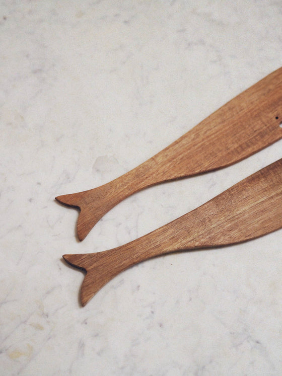 Whale Salad Tongs - The Botanical Candle Co.
