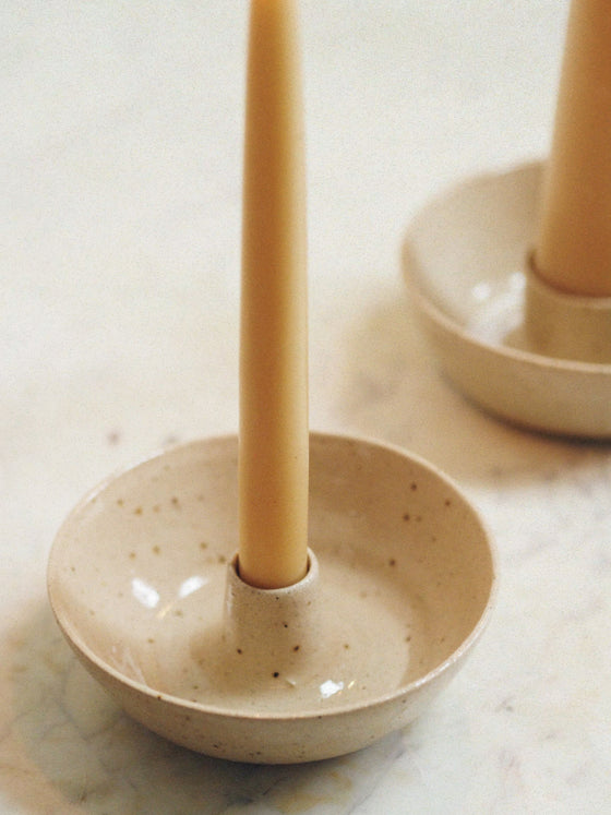 Stoneware Candle Bowls