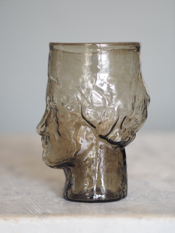 Large Smoke Head Vase by La Soufflerie - The Botanical Candle Co.