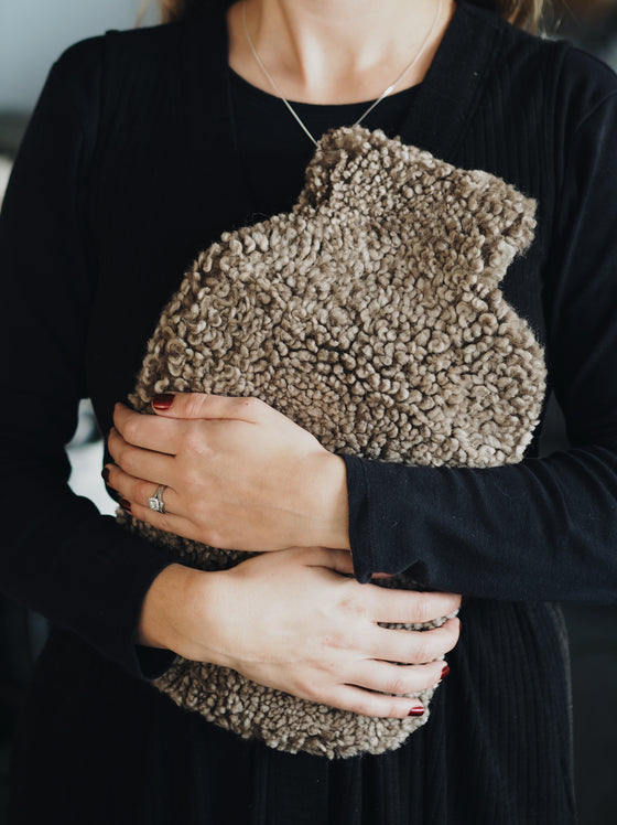 Sheepskin Hot Water Bottle Covers