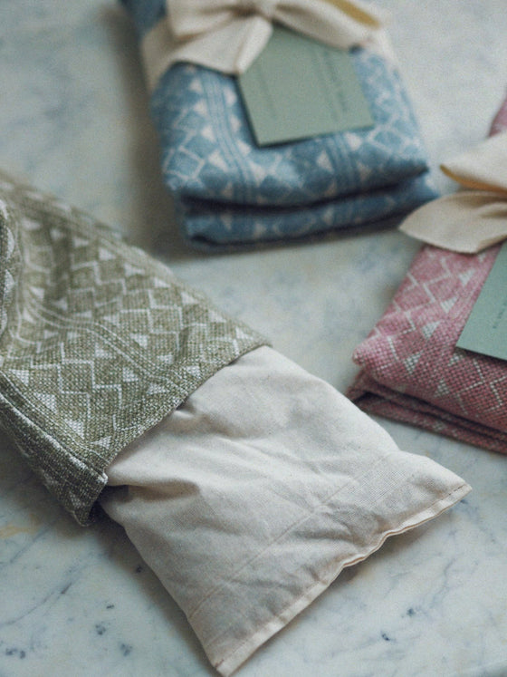 Linen Wheat Bags (Quantock Fabric) - The Botanical Candle Co.