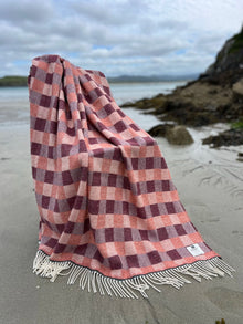  Bell Heather Blanket by McNutt of Donegal