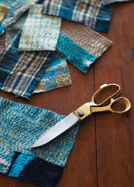 Large Brass Scissors