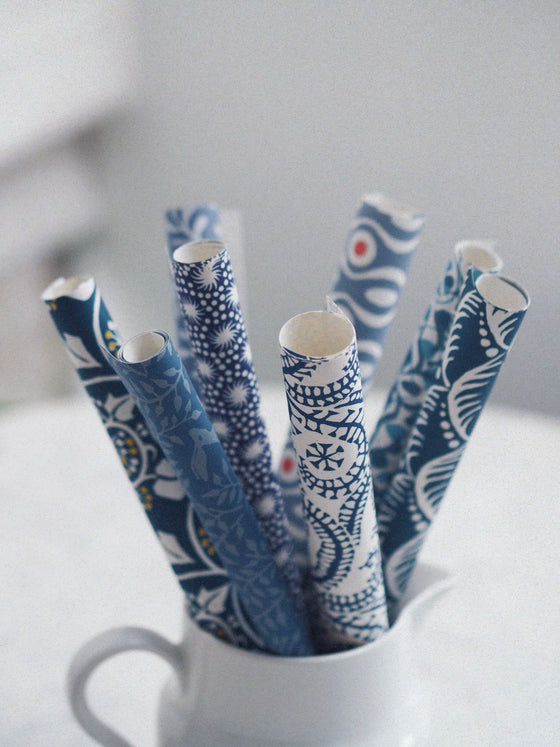 Set of Small Wrapping Papers by Cambridge Imprint - The Botanical Candle Co.