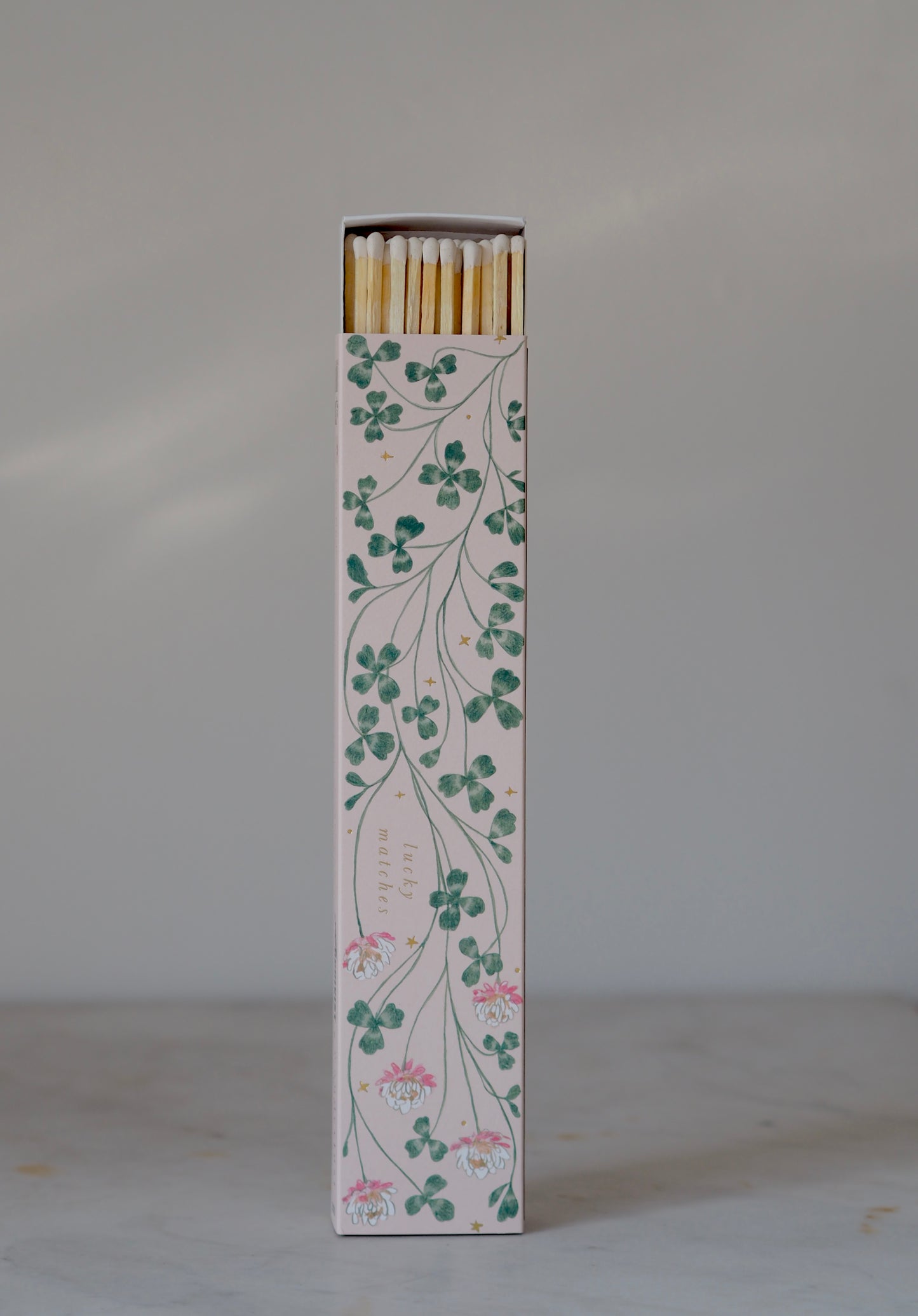 Wanderlust Paper Co. Lucky Clover Extra-long Matches - The Botanical Candle Co.