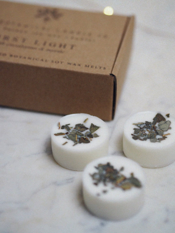 12 First Light ® Scented Botanical Soy Wax Melts - The Botanical Candle Co.